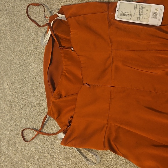 Azazie Terracotta Formal Dress - Picture 6 of 11